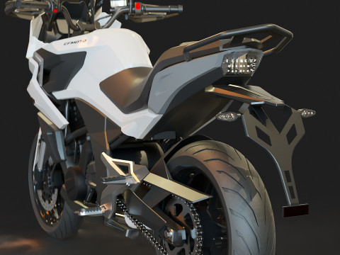 Base model MOTO 700 MT 2024 3D Model