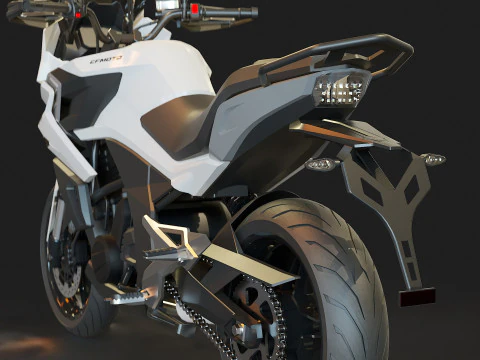 Base model MOTO 700 MT 2024 3D Model