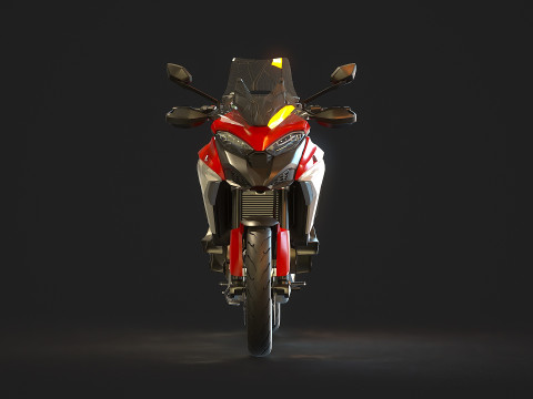 Base model DucatiMultistradaV4S2021 3D Model