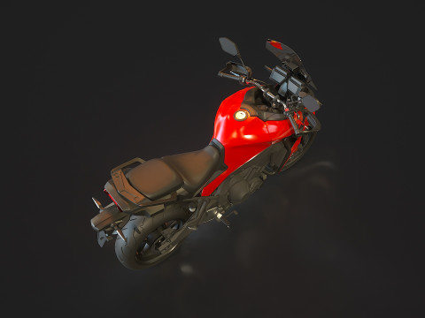 Base model Yamaha Tracer 9 2021 Modèle 3D