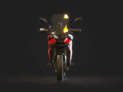 Base model Yamaha Tracer 9 2021 3D Model