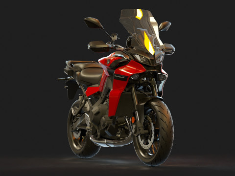 Base model Yamaha Tracer 9 2021 Modèle 3D