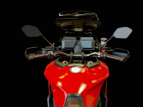 Base model Yamaha Tracer 9 2021 Modèle 3D