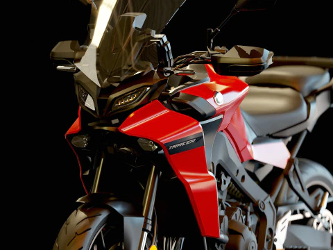 Base model Yamaha Tracer 9 2021 3D Model