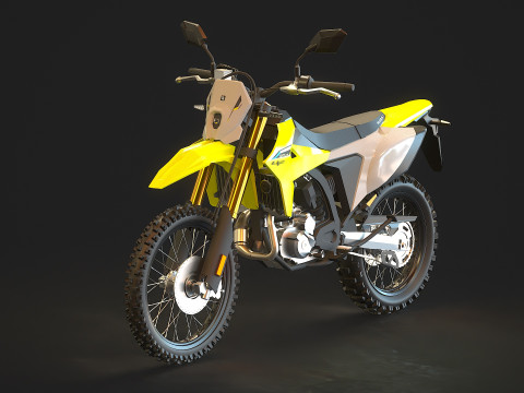 Base model Suzuki DRZ 4S 2025 3D Model