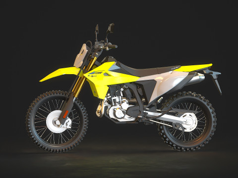 Base model Suzuki DRZ 4S 2025 3D Model