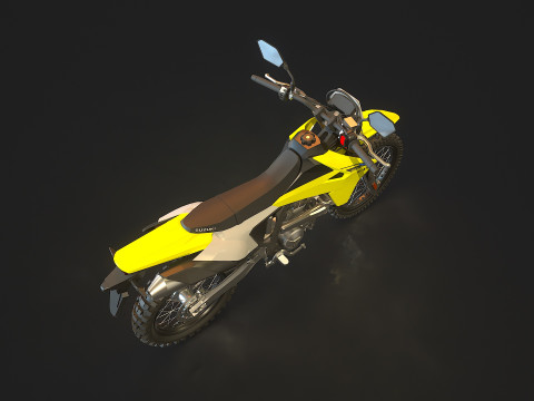 Base model Suzuki DRZ 4S 2025 3D Model