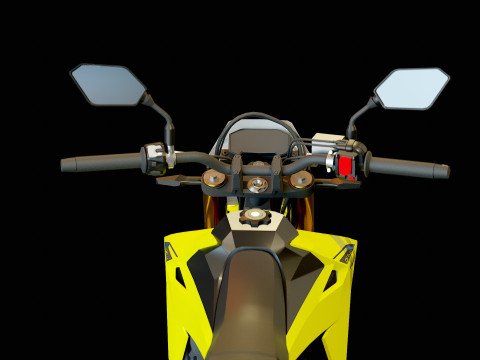 Base model Suzuki DRZ 4S 2025 3D Model