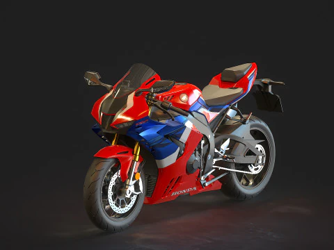 Modelo básico Honda CBR 1000 RR 2020 Modelo 3D