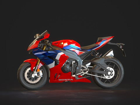 Base model Honda CBR 1000 RR 2020 3D Model