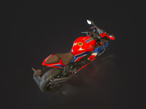 Base model Honda CBR 1000 RR 2020 3D Model