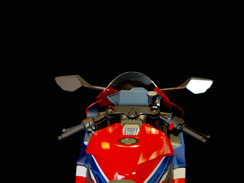 Base model Honda CBR 1000 RR 2020 3D Model