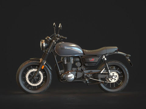 Base model Honda GB 350 2025 Modelo 3D