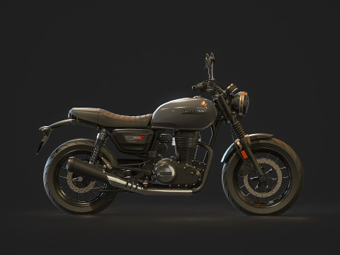 Base model Honda GB 350 2025 Modelo 3D