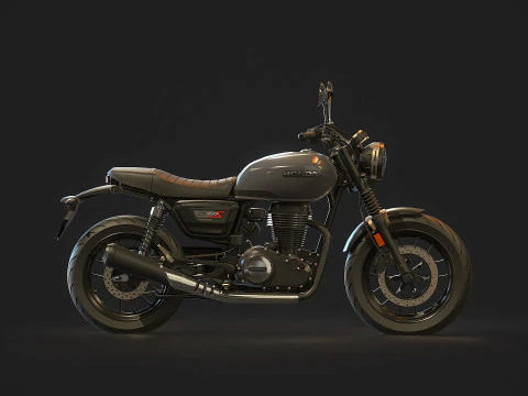 Base model Honda GB 350 2025 3D Model