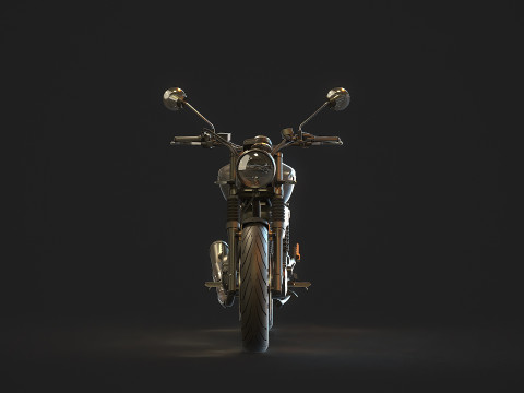 Base model Honda GB 350 2025 Modelo 3D