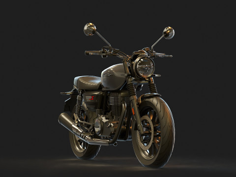 Base model Honda GB 350 2025 Modelo 3D