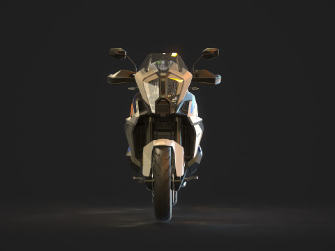 Base model KTM 1290 Super Adventure 2021 3D Модель