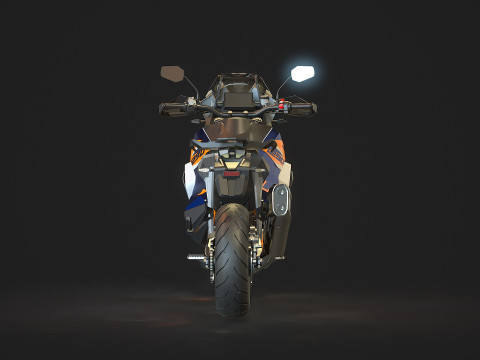Base model KTM 1290 Super Adventure 2021 3D Модель