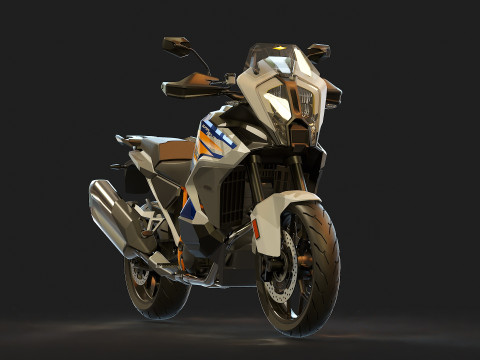Base model KTM 1290 Super Adventure 2021 3D Модель