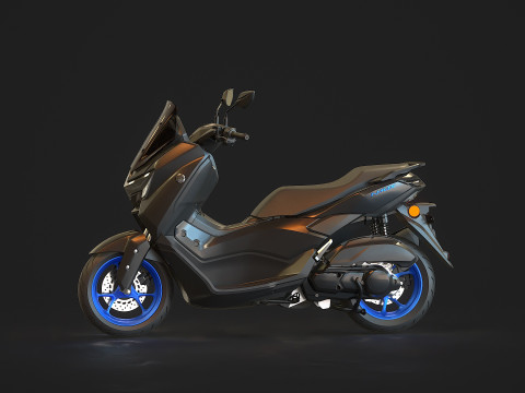 Base model Yamaha Nmax 125 2025 3D 模型