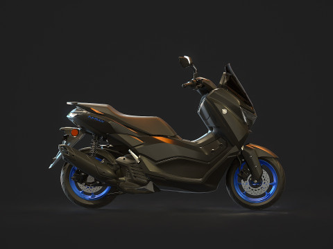 Base model Yamaha Nmax 125 2025 3D 模型