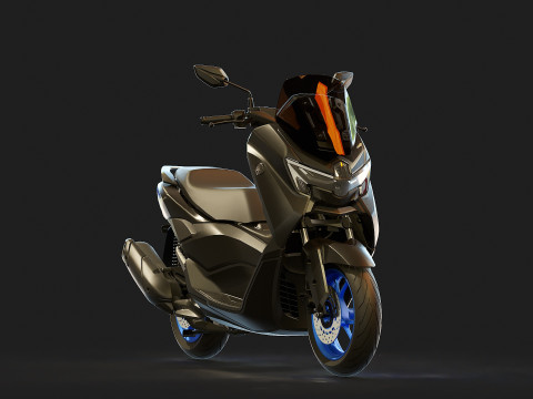 Base model Yamaha Nmax 125 2025 3D 模型