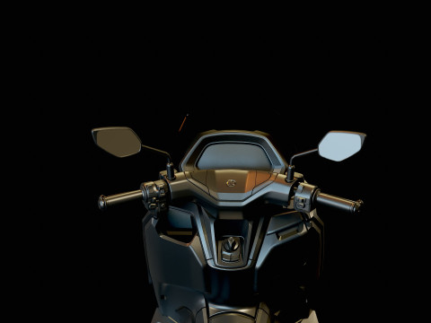 Base model Yamaha Nmax 125 2025 3D 模型