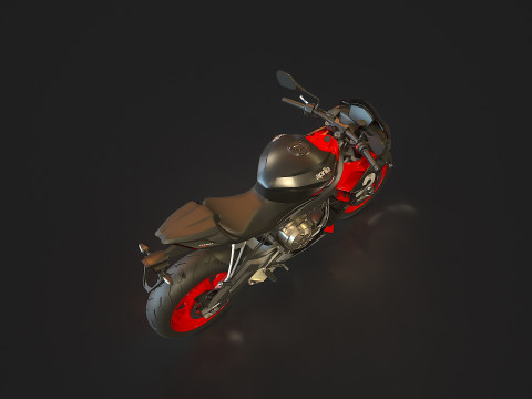 Base model Aprilia Tuono 660 2021 3D-Modell