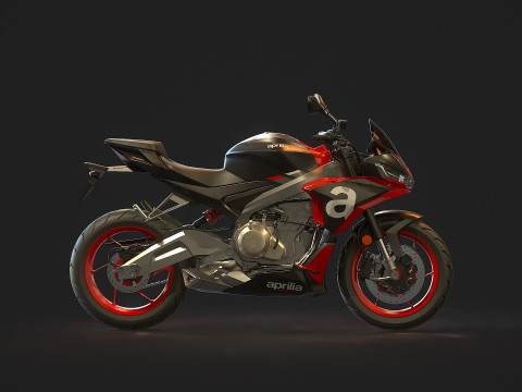 Base model Aprilia Tuono 660 2021 3D-Modell