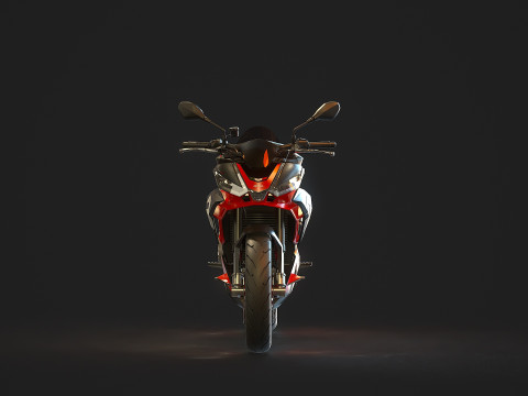 Base model Aprilia Tuono 660 2021 3D-Modell