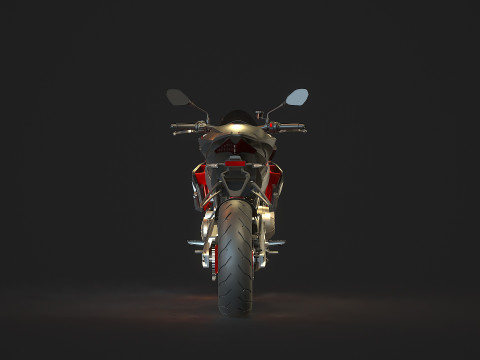 Base model Aprilia Tuono 660 2021 3D-Modell