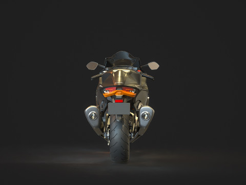 Base model Suzuki Hayabusa 2022 3D Model
