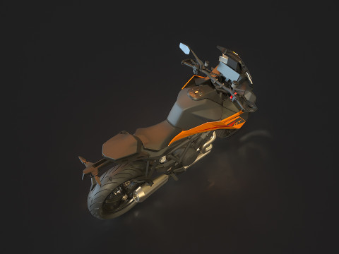 Base model KTM 1390 Super Duke GT 2025 Modèle 3D