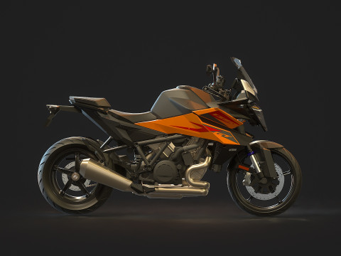 Base model KTM 1390 Super Duke GT 2025 Modèle 3D