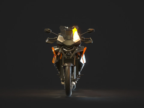 Base model KTM 1390 Super Duke GT 2025 Modèle 3D