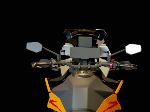 Base model KTM 1390 Super Duke GT 2025 Modèle 3D