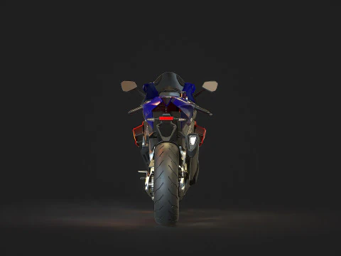 Base model Aprilia RSV 1000 2021 3D Model