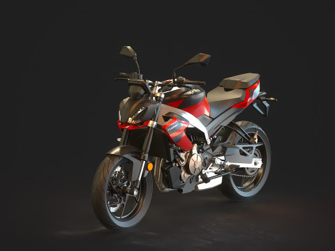 Base model Aprilia Tuono 457 2025 3D 模型