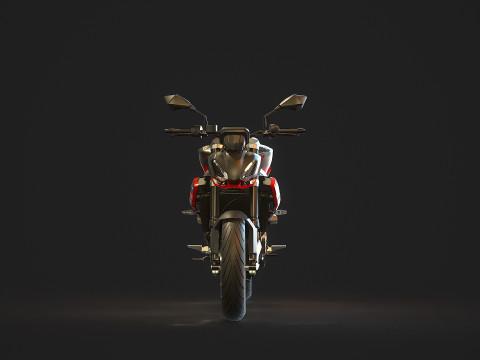 Base model Aprilia Tuono 457 2025 3D Модель