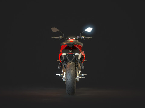 Base model Aprilia Tuono 457 2025 3D Модель