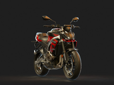 Base model Aprilia Tuono 457 2025 3D Модель