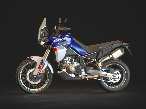 Base model Aprilia Tuareg 660 2022 Modelo 3D
