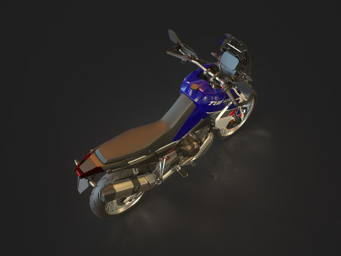 Base model Aprilia Tuareg 660 2022 Modelo 3D