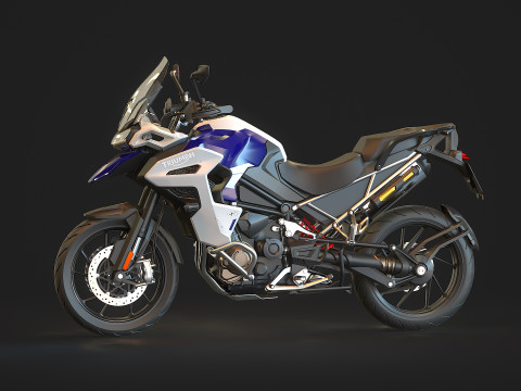 Base model for Triumph Tiger 1200 GT 2022 3D 模型