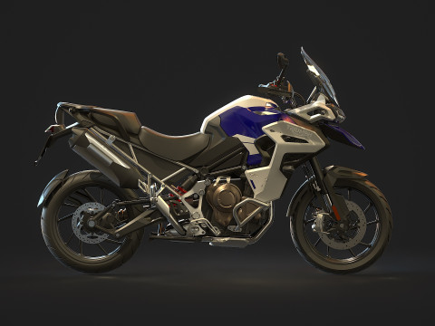 Base model for Triumph Tiger 1200 GT 2022 3D 模型