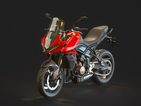 Base model for Triumph Tiger 660 2022 3D Model