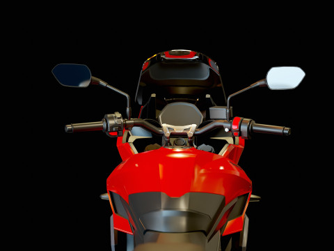 Base model for Triumph Tiger 660 2022 3D 模型