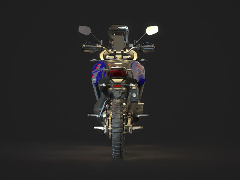 Base model CF Moto 800 MT X 2025 3D 模型