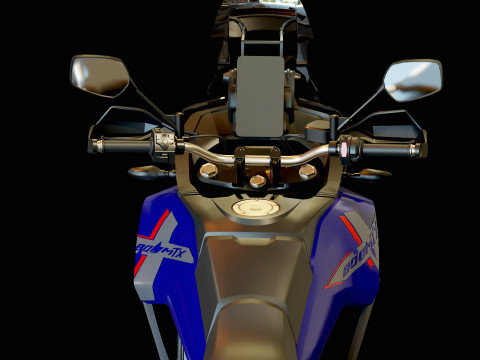 Base model CF Moto 800 MT X 2025 3D 模型